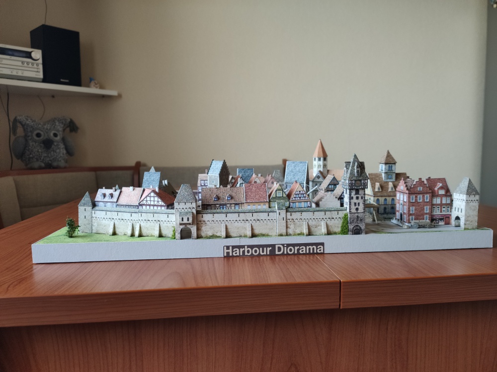 Harbour diorama (Plná velikost v novém okně) Harbour diorama