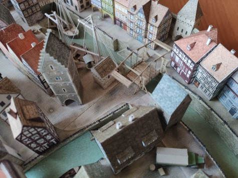 Harbour diorama Harbour diorama