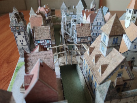 Harbour diorama Harbour diorama