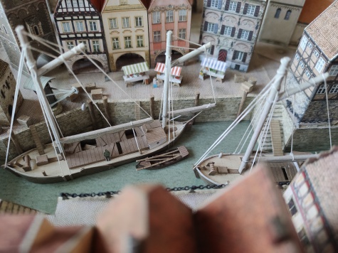 Harbour diorama Harbour diorama