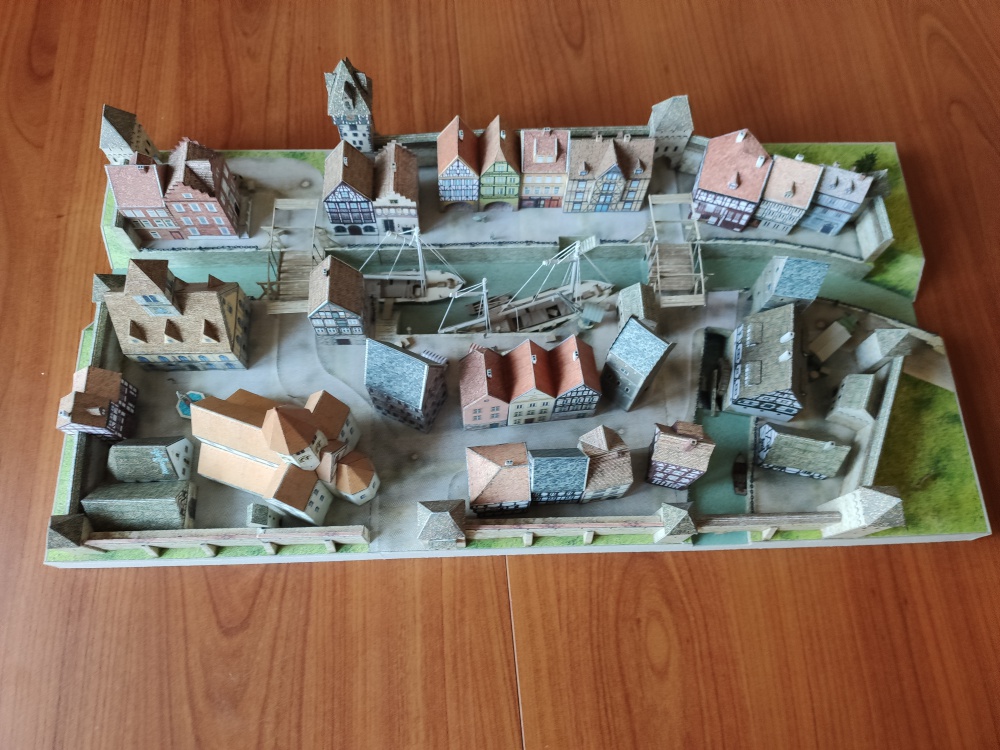 Harbour diorama (Plná velikost v novém okně) Harbour diorama