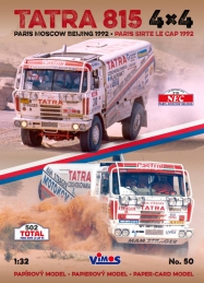 Tatra 815 4x4 - Paris Sirte Le Cap / Paris - Moscow - Beijing 1992
