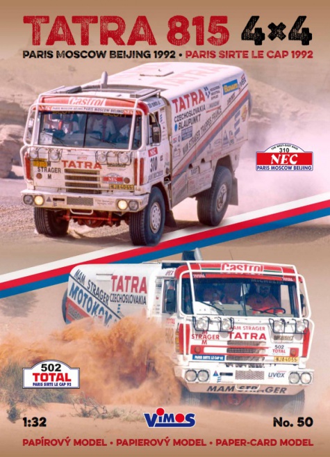 Tatra 815 4x4 - Paris Sirte Le Cap / Paris - Moscow - Beijing 1992 Tatra 815 4x4 - Paris Sirte Le Cap / Paris - Moscow - Beijing 1992