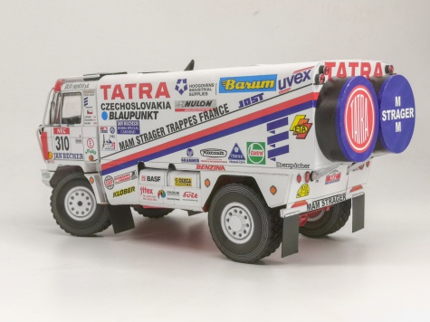 Tatra 815 4x4 - Paris Sirte Le Cap / Paris - Moscow - Beijing 1992