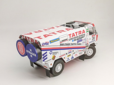 Tatra 815 4x4 - Paris Sirte Le Cap / Paris - Moscow - Beijing 1992
