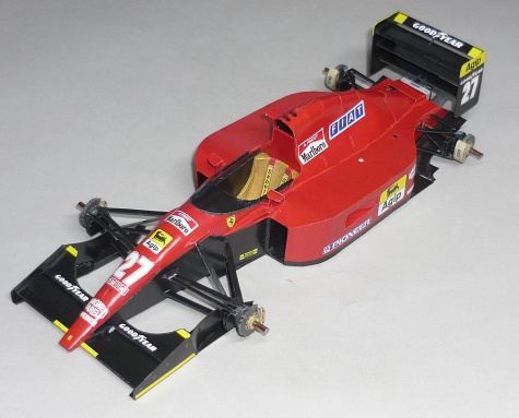 Ferrari 643 - Alain Prost - GP Belgie 1991 Ferrari 643 - Alain Prost - GP Belgie 1991