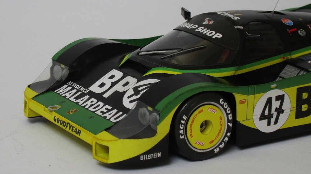 Porsche 956L - J. Fitzpatrick Racing - Le Mans 1983 (Plná velikost v novém okně) Porsche 956L - J. Fitzpatrick Racing - Le Mans 1983