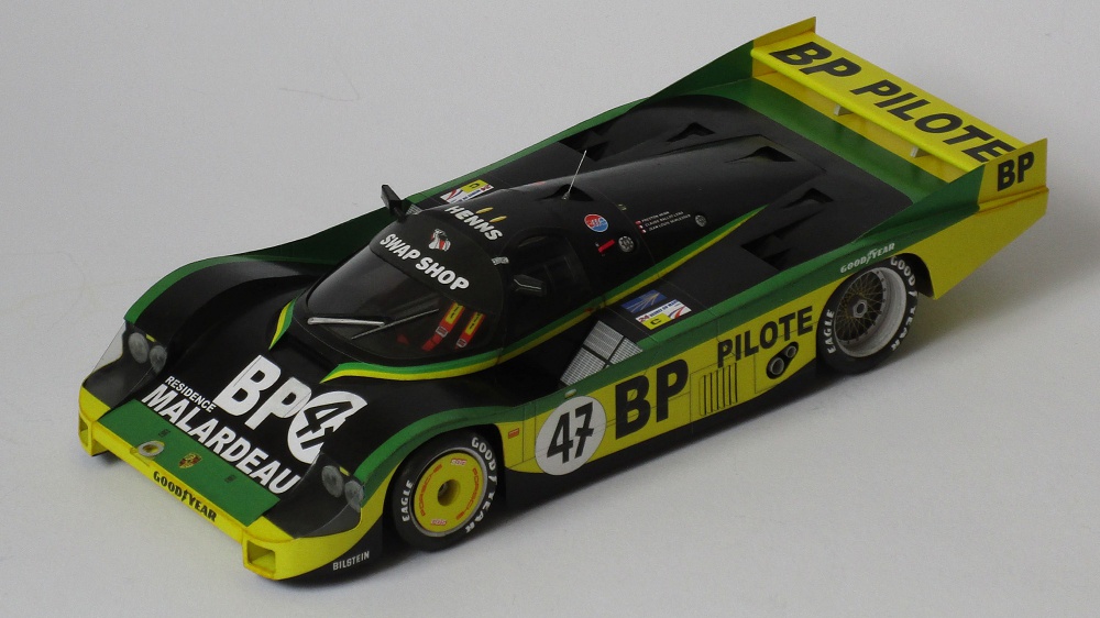 Porsche 956L - J. Fitzpatrick Racing - Le Mans 1983 (Plná velikost v novém okně) Porsche 956L - J. Fitzpatrick Racing - Le Mans 1983