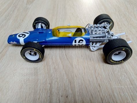 Lotus 49 - Graham Hill, Jo Siffert - Spanish GP Jarama 1968 Lotus 49 - Graham Hill, Jo Siffert - Spanish GP Jarama 1968