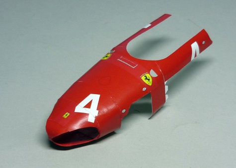 Ferrari 156 Sharknose - Phil Hill - GP Belgie 1961 Ferrari 156 Sharknose - Phil Hill - GP Belgie 1961