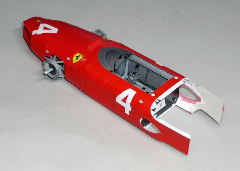 Ferrari 156 Sharknose - Phil Hill - GP Belgie 1961 Ferrari 156 Sharknose - Phil Hill - GP Belgie 1961
