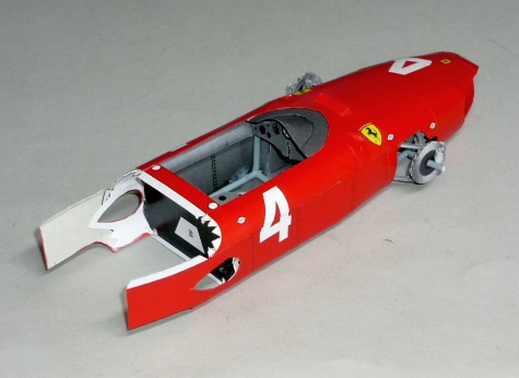 Ferrari 156 Sharknose - Phil Hill - GP Belgie 1961 Ferrari 156 Sharknose - Phil Hill - GP Belgie 1961