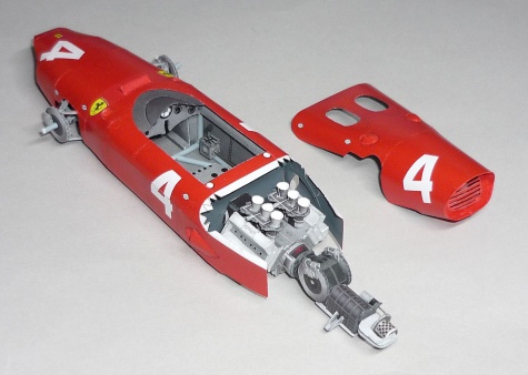 Ferrari 156 Sharknose - Phil Hill - GP Belgie 1961 Ferrari 156 Sharknose - Phil Hill - GP Belgie 1961