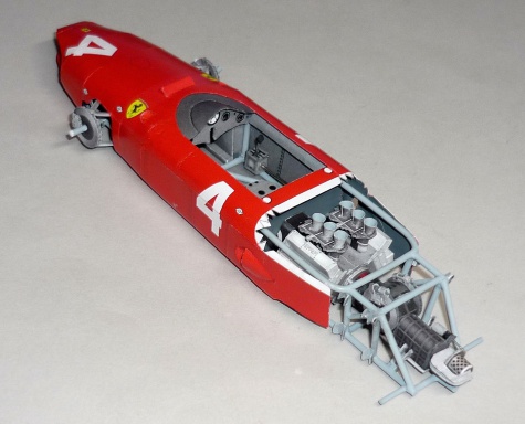 Ferrari 156 Sharknose - Phil Hill - GP Belgie 1961 Ferrari 156 Sharknose - Phil Hill - GP Belgie 1961