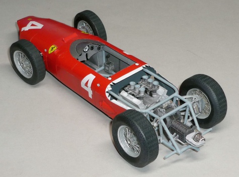 Ferrari 156 Sharknose - Phil Hill - GP Belgie 1961 Ferrari 156 Sharknose - Phil Hill - GP Belgie 1961