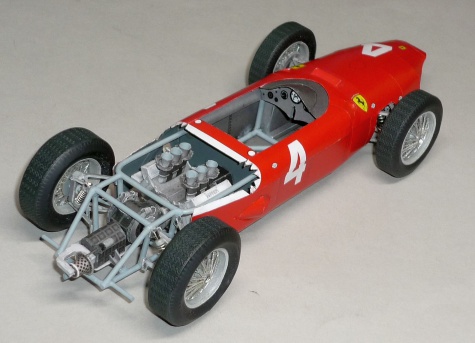 Ferrari 156 Sharknose - Phil Hill - GP Belgie 1961 Ferrari 156 Sharknose - Phil Hill - GP Belgie 1961