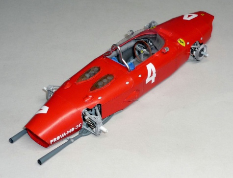 Ferrari 156 Sharknose - Phil Hill - GP Belgie 1961 Ferrari 156 Sharknose - Phil Hill - GP Belgie 1961