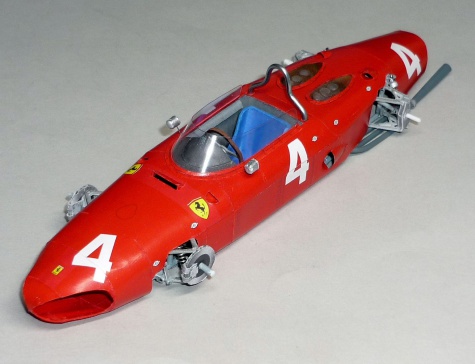 Ferrari 156 Sharknose - Phil Hill - GP Belgie 1961 Ferrari 156 Sharknose - Phil Hill - GP Belgie 1961