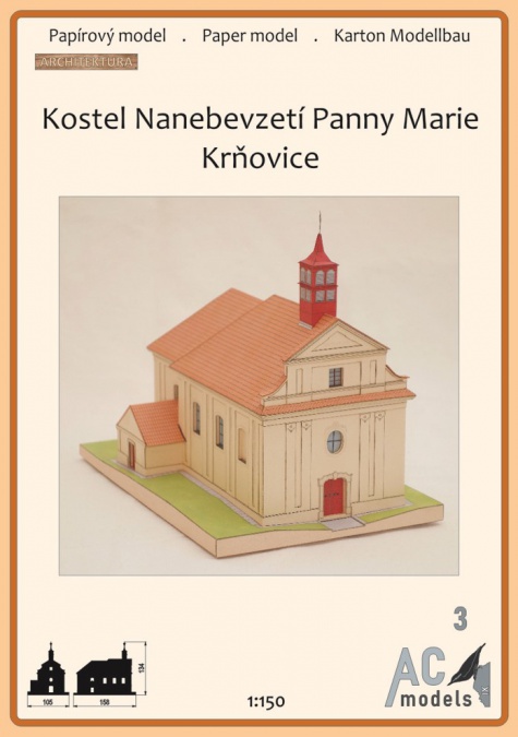 Kostel Nanebevzetí Panny Marie Krňovice Kostel Nanebevzetí Panny Marie Krňovice