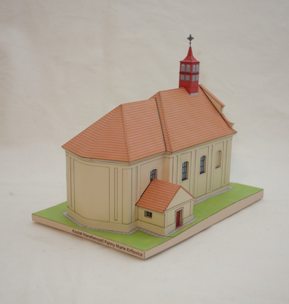 Kostel Nanebevzetí Panny Marie Krňovice (Plná velikost v novém okně) Kostel Nanebevzetí Panny Marie Krňovice