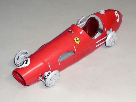 Ferrari 500 - Alberto Ascari - GP V.Británie 1953 Ferrari 500 - Alberto Ascari - GP V.Británie 1953