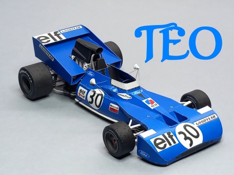 Tyrrell Ford 003 J.Stewart VC Itálie 1971 Tyrrell Ford 003 J.Stewart VC Itálie 1971