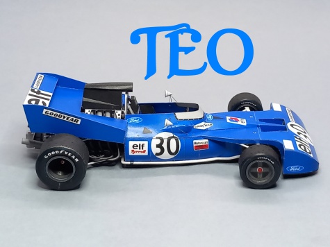 Tyrrell Ford 003 J.Stewart VC Itálie 1971 Tyrrell Ford 003 J.Stewart VC Itálie 1971