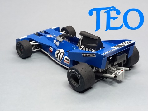 Tyrrell Ford 003 J.Stewart VC Itálie 1971 Tyrrell Ford 003 J.Stewart VC Itálie 1971