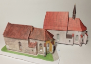 �vihov, b�val� kostel