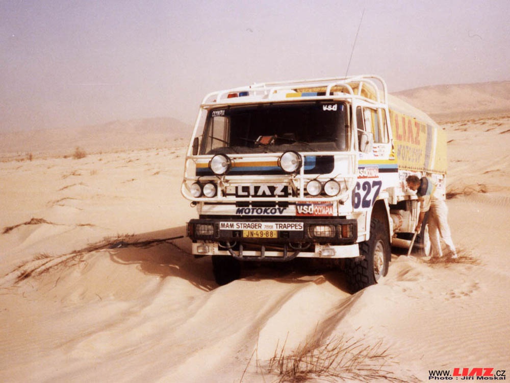 LIAZ 100.55 D 4x4 Dakar (Plná velikost v novém okně) LIAZ 100.55 D 4x4 Dakar