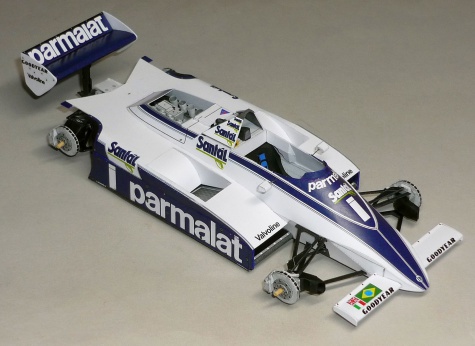 Brabham BT49D - Nelson Piquet - GP Brazilie 1982 Brabham BT49D - Nelson Piquet - GP Brazilie 1982