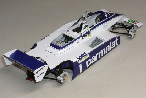 Brabham BT49D - Nelson Piquet - GP Brazilie 1982 Brabham BT49D - Nelson Piquet - GP Brazilie 1982