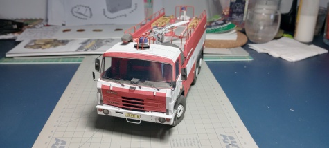 Tatra 815 CAS32/Akmodely/1:32 Tatra 815 CAS32/Akmodely/1:32