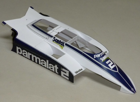 Brabham BT49D - Ricardo Patrese - GP Monaka 1982 Brabham BT49D - Ricardo Patrese - GP Monaka 1982