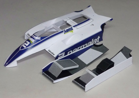 Brabham BT49D - Ricardo Patrese - GP Monaka 1982 Brabham BT49D - Ricardo Patrese - GP Monaka 1982