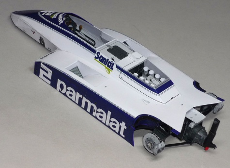 Brabham BT49D - Ricardo Patrese - GP Monaka 1982 Brabham BT49D - Ricardo Patrese - GP Monaka 1982