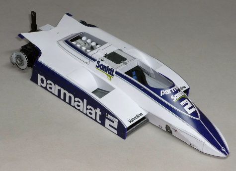 Brabham BT49D - Ricardo Patrese - GP Monaka 1982 Brabham BT49D - Ricardo Patrese - GP Monaka 1982