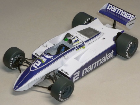 Brabham BT49D - Ricardo Patrese - GP Monaka 1982 Brabham BT49D - Ricardo Patrese - GP Monaka 1982