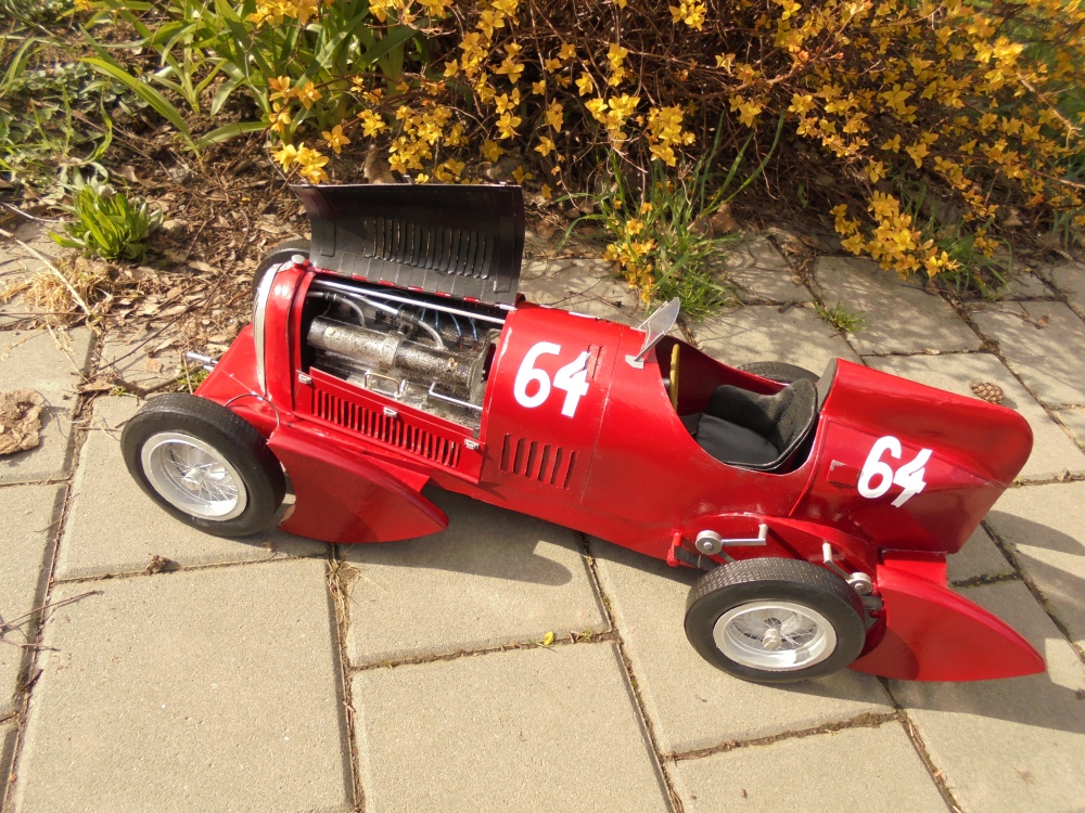 Alfa Romeo P3 Aerodinamica 1934 Scuderia Ferrari (Plná velikost v novém okně) Alfa Romeo P3 Aerodinamica 1934 Scuderia Ferrari