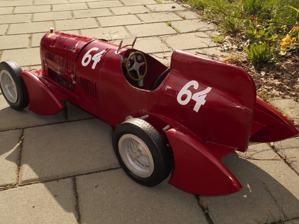 Alfa Romeo P3 Aerodinamica 1934 Scuderia Ferrari (Plná velikost v novém okně) Alfa Romeo P3 Aerodinamica 1934 Scuderia Ferrari