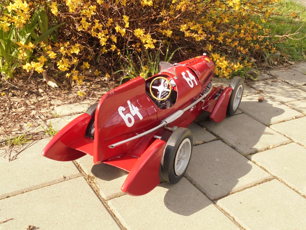 Alfa Romeo P3 Aerodinamica 1934 Scuderia Ferrari (Plná velikost v novém okně) Alfa Romeo P3 Aerodinamica 1934 Scuderia Ferrari