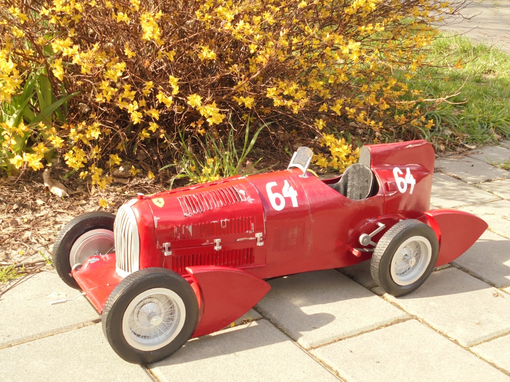 Alfa Romeo P3 Aerodinamica 1934 Scuderia Ferrari (Plná velikost v novém okně) Alfa Romeo P3 Aerodinamica 1934 Scuderia Ferrari
