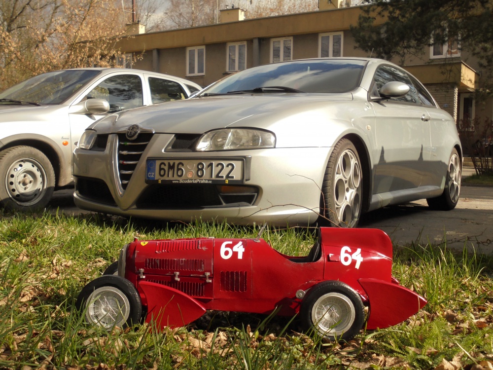 Alfa Romeo P3 Aerodinamica 1934 Scuderia Ferrari (Pln� velikost v nov�m okn�) Alfa Romeo P3 Aerodinamica 1934 Scuderia Ferrari