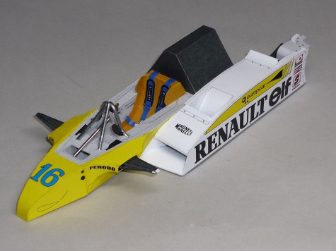 Renault RE20B - Ren� Arnoux - GP USA West 1981