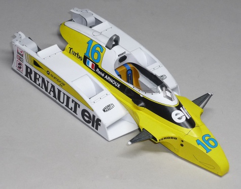 Renault RE20B - Ren� Arnoux - GP USA West 1981