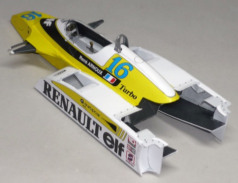 Renault RE20B - Ren� Arnoux - GP USA West 1981