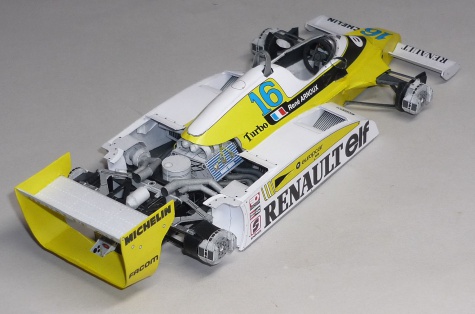 Renault RE20B - Ren� Arnoux - GP USA West 1981