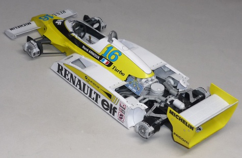 Renault RE20B - Ren� Arnoux - GP USA West 1981