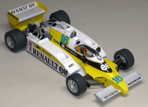 Renault RE20B - Ren� Arnoux - GP USA West 1981