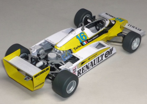 Renault RE20B - Ren� Arnoux - GP USA West 1981